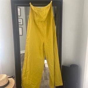 Size L Forever 21 NWT like green wide leg jumper